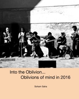 Into the Oblivion...          Oblivions of mind in 2016 book cover