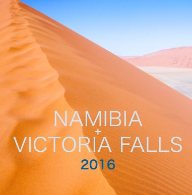 NAMIBIA + VICTORIA FALLS | 2016 book cover