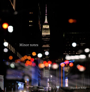 Minor notes book cover