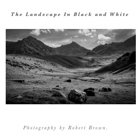 View The Landscape in Black and white. by Robert Brown