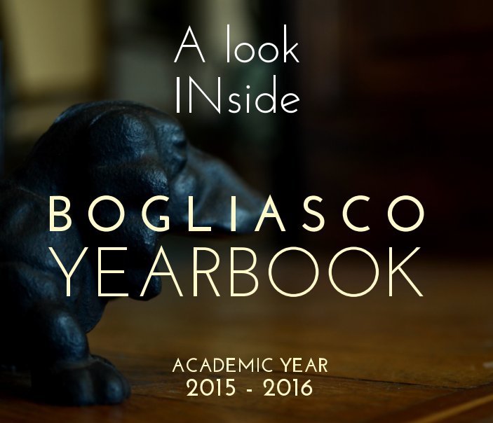 Bogliasco Yearbook 2015/2016 nach Valeria Soave anzeigen