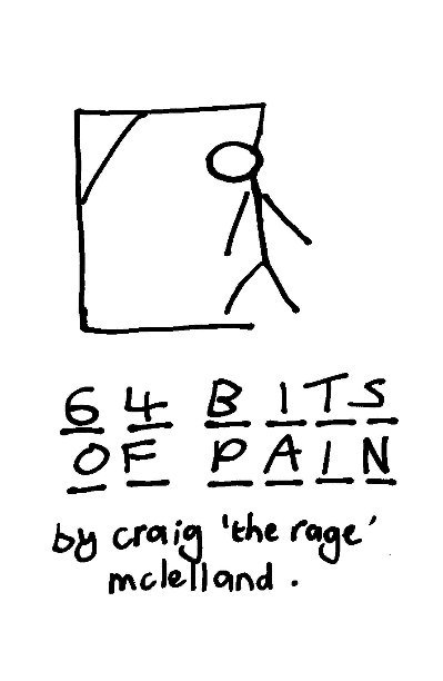 View 64 Bits of Pain by Craig 'The Rage' McLelland