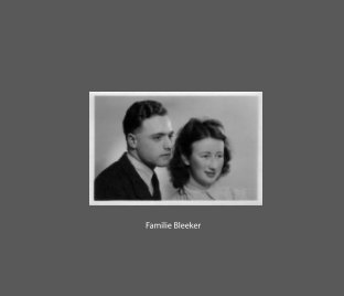 Familie Bleeker book cover