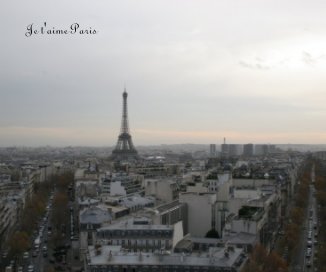 Je t'aime Paris book cover