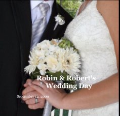Robin & Robert's Wedding Day book cover
