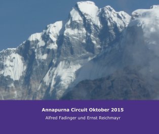 Annapurna Circuit Oktober 2015 book cover