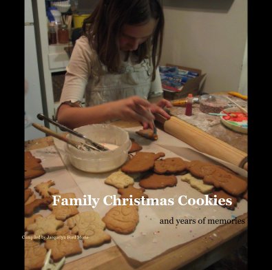 Family Christmas Cookies book cover