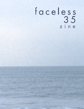 faceless35 zine  #1 book cover