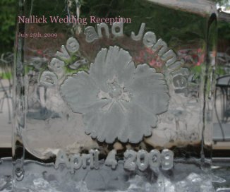 Nallick Wedding Reception book cover