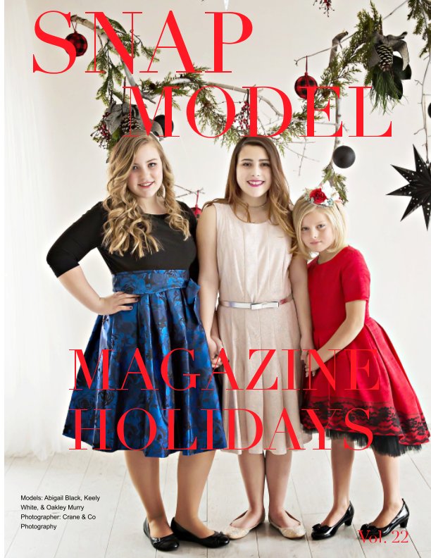 View Snap Model Magazine Holiday Volume 22 by Danielle Collins, Charles West