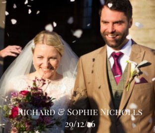 Richard & Sophie Nicholls Wedding book cover