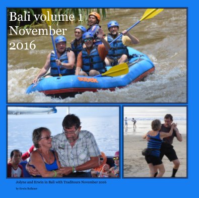 Bali volume 1 November 2016 book cover