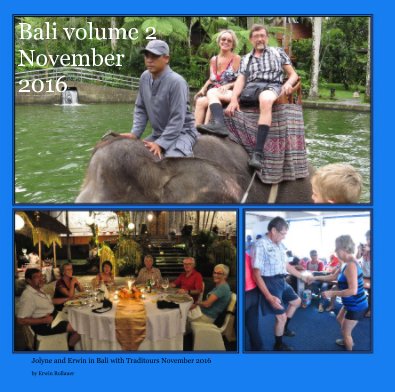 Bali volume 2 November 2016 book cover