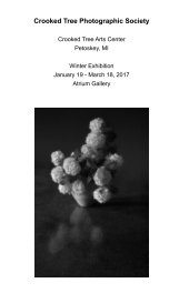 2017 CTPS Atrium | Winter Exhibition
Crooked Tree Photographic Society book cover