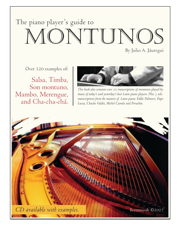 Zapatos elección radio The Piano Player's Guide to Montunos de Julio A. Jáuregui | Libros de Blurb  España