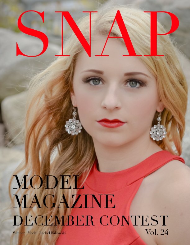 View Snap Model Magazine December Model of The Month by Danielle Collins, Charles West