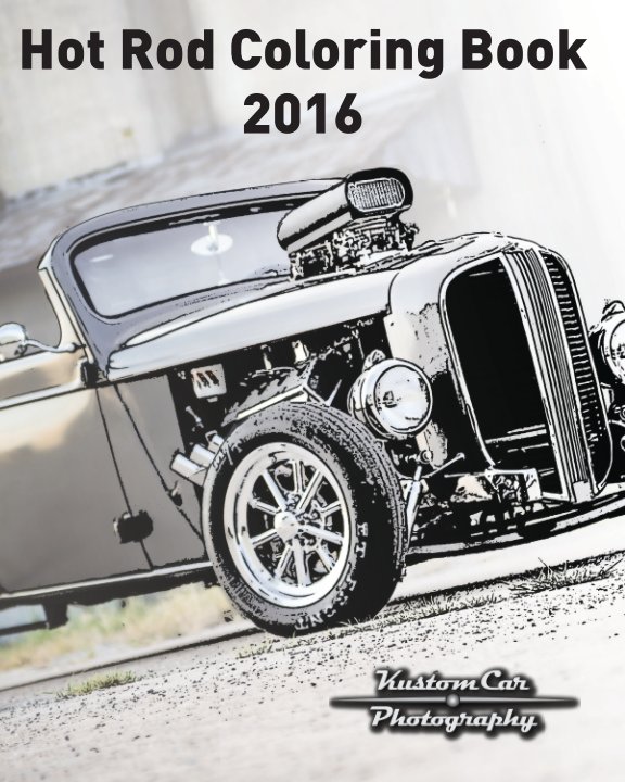 View Hot Rod coloring book by Kory McNail