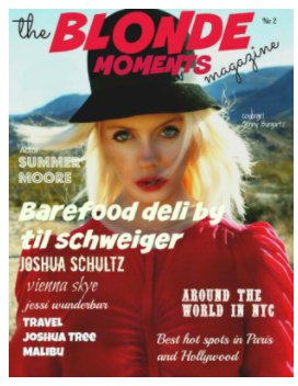 the blonde moments magazine book cover