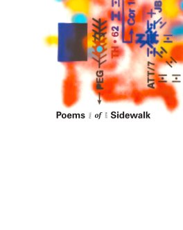 Poems of Sidewalk book cover