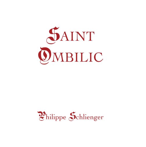 Visualizza Ombilic di Philippe Schlienger