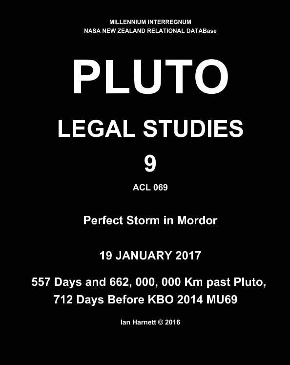 Pluto Legal Studies 9 nach Ian Harnett, Annie, Eileen anzeigen