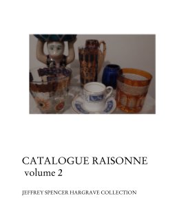 CATALOGUE RAISONNE  volume 2 book cover
