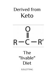 Derived from keto book cover