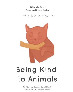 Let's learn about being kind to animals book cover