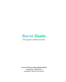 Barret Duets book cover