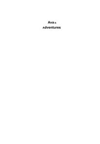 ava"s adventures book cover