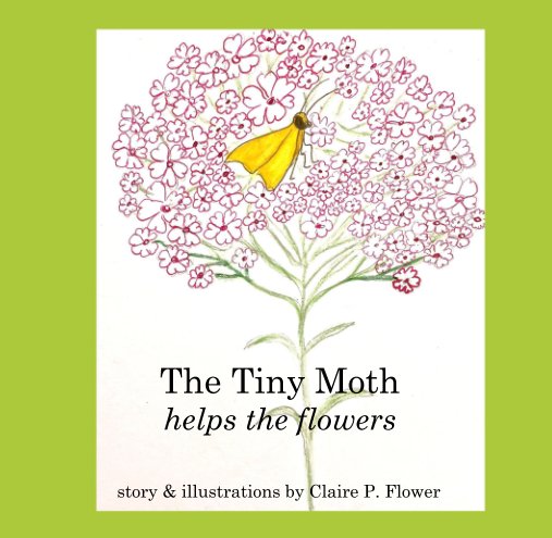 Bekijk The Tiny Moth helps the flowers op story & illustrations by Claire P. Flower