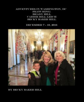 Adventures in Washington, DC featuring: Brady Hill Carrie Hill Leech Becky Baker Hill book cover