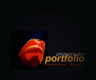 PHOTOGRAPHIC PORTFOLIO NO 2 book cover