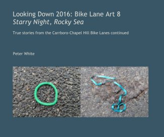 Looking Down 2016: Bike Lane Art 8 Starry Night, Rocky Sea book cover