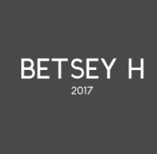 Betsey H 2017 book cover