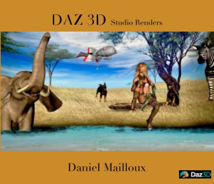 DAZ 3D Studio Renders book cover