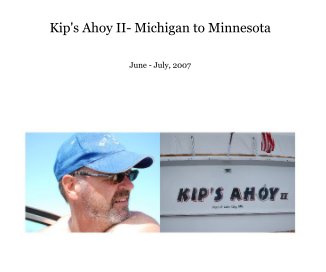 Kip's Ahoy II- Michigan to Minnesota book cover