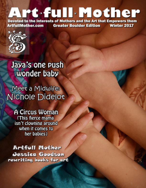 View Artfull Mother Magazine Winter Boulder by SarahKate Butterwoth