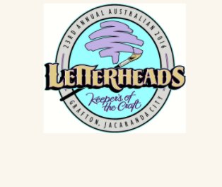Letterheads Australia 2016 Meet book cover