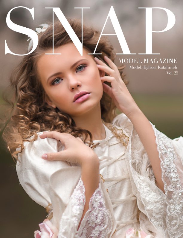View Snap Model Magazine Volume 25 by Danielle Collins, Charles West