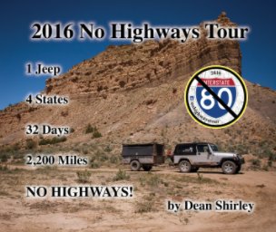 2016 No Highways Tour book cover
