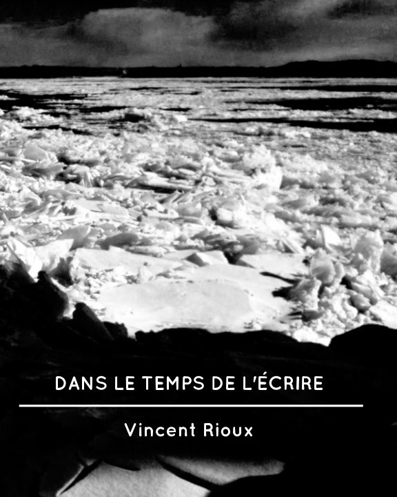 View Dans le temps de l'écrire by Vincent Rioux
