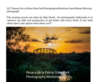 2017 Resaca de la Palma State Park Photography Workshop book cover