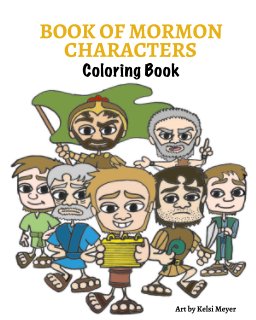 Book of Mormon Characters Coloring Book book cover