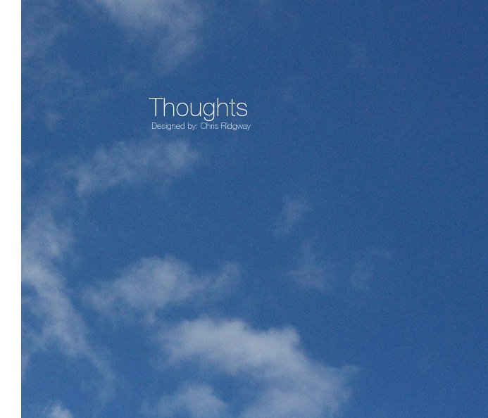 View Thoughts by Chris Ridgway