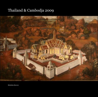 Thailand & Cambodja 2009 book cover