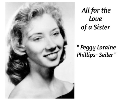 All for the Love of a Sister "Peggy" book cover