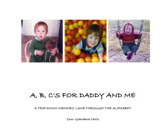 A, B, C'S FOR DADDY AND ME book cover