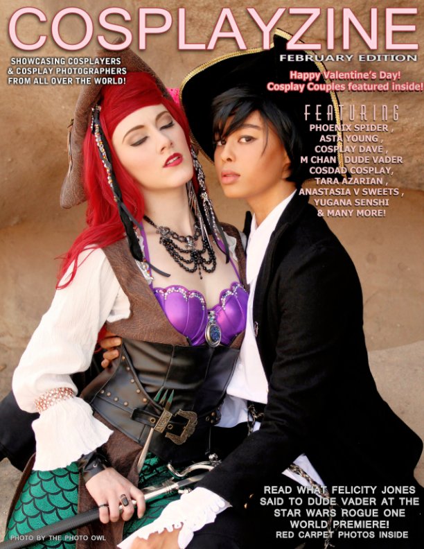 View CosplayZine February Edition 2017 (Couples cover) by Cosplayzine