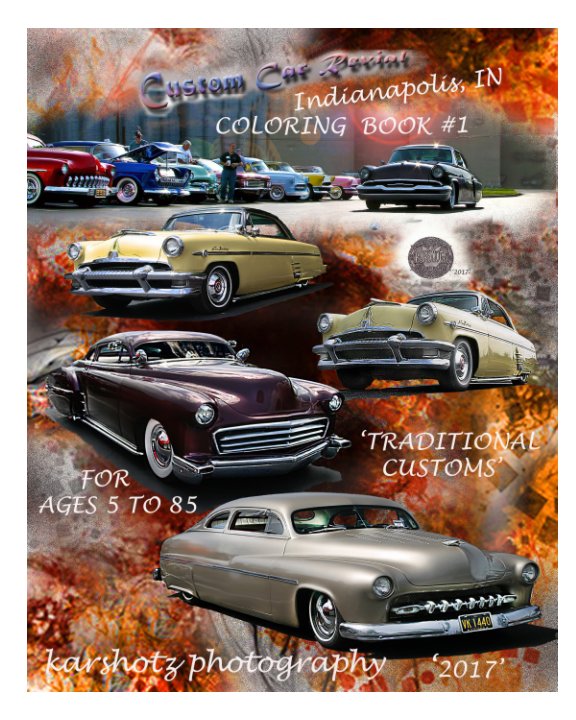 Ver Custom Car Revival Coloring Book #1 por Alan R Ward aka, karshotz
